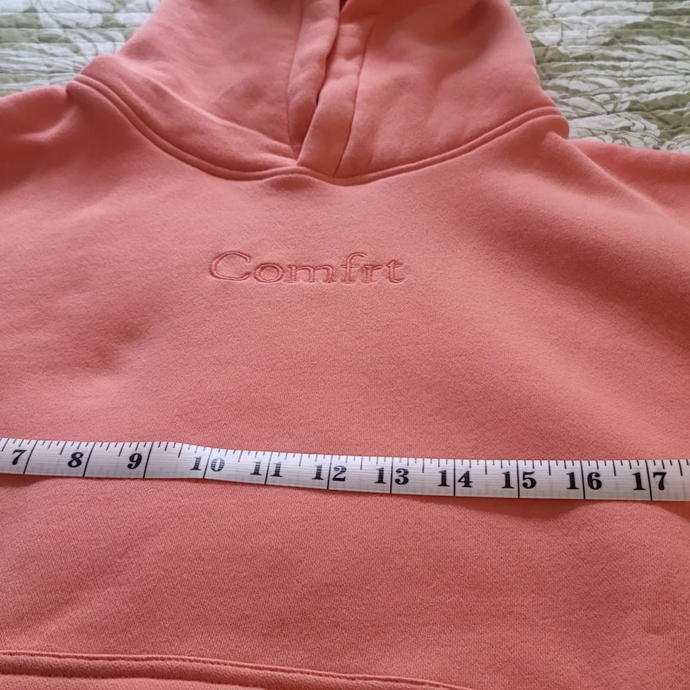COMFRT HOODIE & SWEATPANTS SET IN CORAL XS - Picture 9 of 16